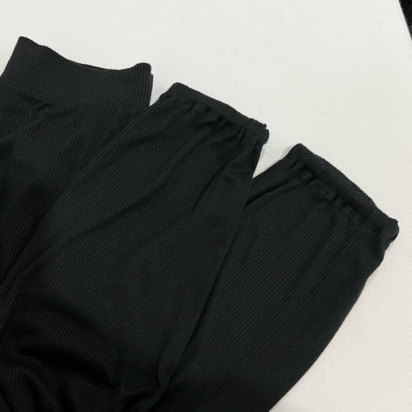 Rag & Bone Jersey Rib Knit Pants Size Medium Side Pockets Jogger Style Comfy - Picture 8 of 10
